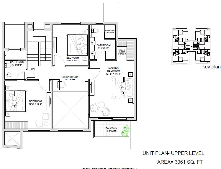 Upper Level floor plan