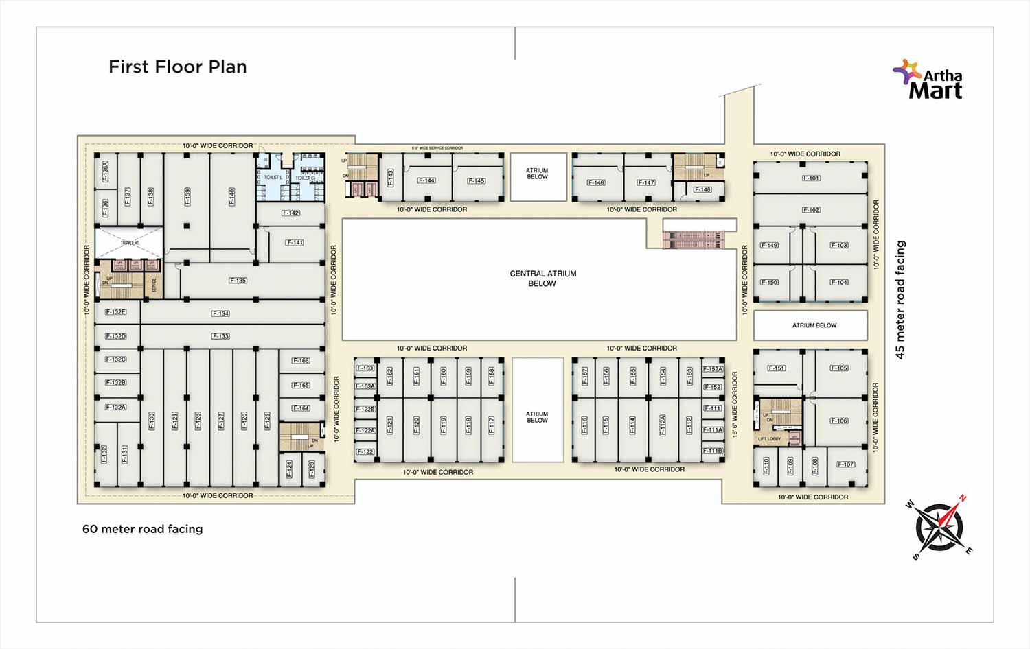 First Floor Plan | Retails Shop