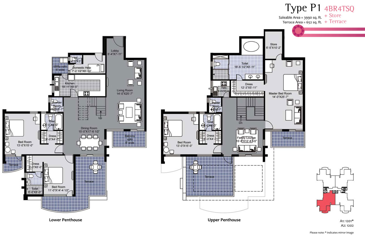 Type P1 Penthouse